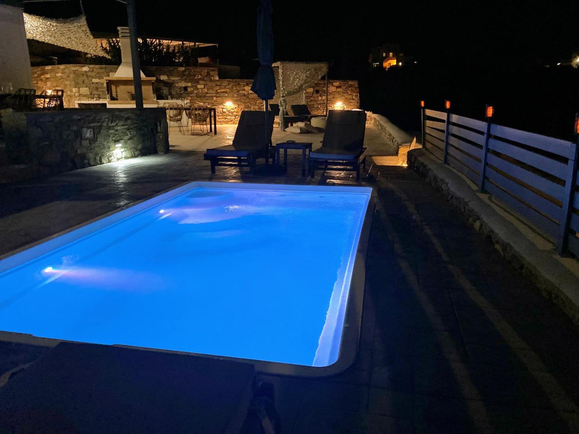 Blue View Villa Apartment #1 With Shared Pool Pounda Dış mekan fotoğraf